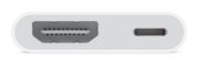 Image de Apple Lightning Digital AV Adapter - Blanc (MW2P3ZM/A)