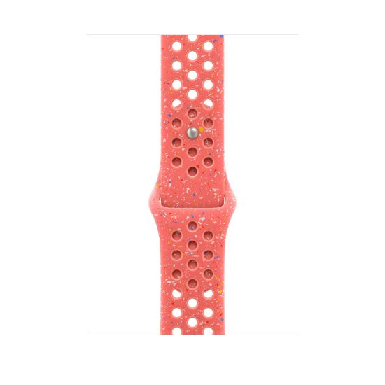 Image de APPLE Bracelet Sport Nike Tison magique 46 mm - S/M - Orange (MYLF3ZM/A)