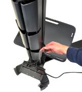 Image de Ergotron Neo-Flex Mobile MediaCenter LD Chariots et supports multimédias - Noir (24-190-085)