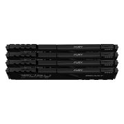 Image de Kingston Technology FURY Beast 128Go 3200MT/s DDR4 CL16 DIMM (Kit de 4) Black (KF432C16BBK4/128)