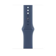 Image de Apple Bracelet Sport denim 46 mm - S/M - Bleu (MXLV3ZM/A)