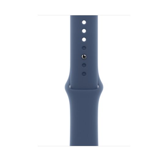 Image de Apple Bracelet Sport denim 46 mm - S/M - Bleu (MXLV3ZM/A)