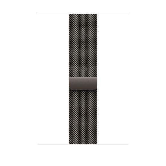 Image de APPLE Bracelet Milanais ardoise 46 mm - M/L - Gris (MXMT3ZM/A)