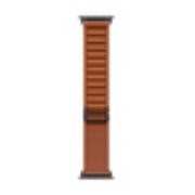 Image de Apple Boucle Alpine terracotta 49 mm - Small - Finition titane noir - Marron (MG9D4ZM/A)