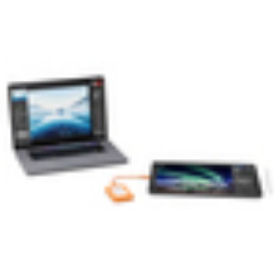 Image de LaCie Rugged SSD4 1TB USB-C - Gris,Orange (STND1000400)