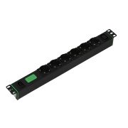 Image de APC Easy Rack unité de distribution d'énergie 7 sortie(s) CA 1U Noir (SEP6104G)