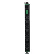 Image de APC Easy Rack unité de distribution d'énergie 8 sortie(s) CA 1U Noir (SEP6116G)