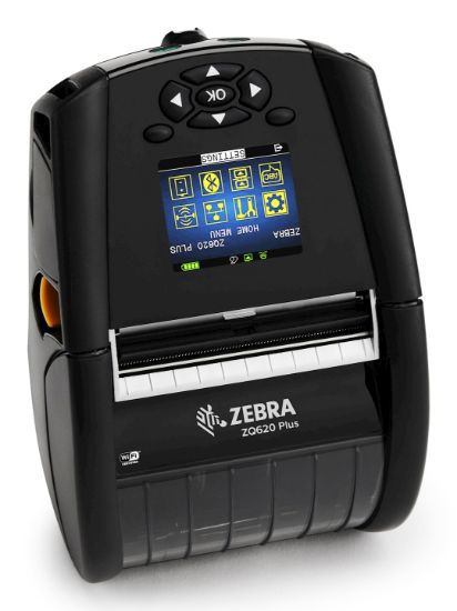 Image de Zebra ZQ620 Plus 3 imprimante pour étiquettes Thermique directe 203 x 203 DPI 115 mm/sec Avec fil &sans fil Bluetooth (ZQ62-AUFAE14-00)