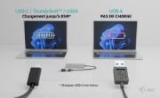 Image de i-tec Metal Universal Charging HUB 2xUSB-C + 2x USB-A Port + Power Delivery 85W (CAHUBMETAL2A2CPD)