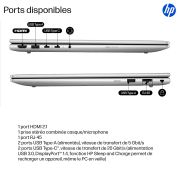 Image de HP ProBook 4 G1i AI Wolf Pro Security Edition Intel Core Ultra 5 225U Ordinateur portable 40,6 cm (16") Écran tactile WUXGA 16 Go DDR5-SDRAM 512 Go SSD Wi-Fi 6E (802.11ax) Window ... (CD6C3ET)