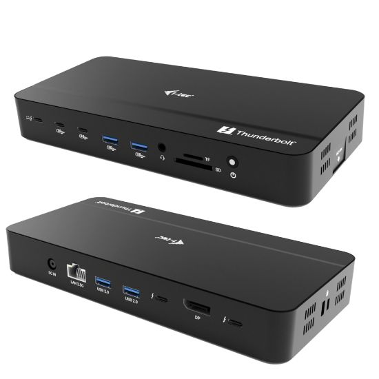 Image de i-tec Thunderbolt 5 Triple Display Docking Station, M.2 slot, 6x USB, 2.5GLAN + Power Delivery 140W (TB5TRIPLEDOCKM2PD)