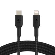 Image de Belkin câble Lightning 2 m Noir (CAA004BT2MBK)