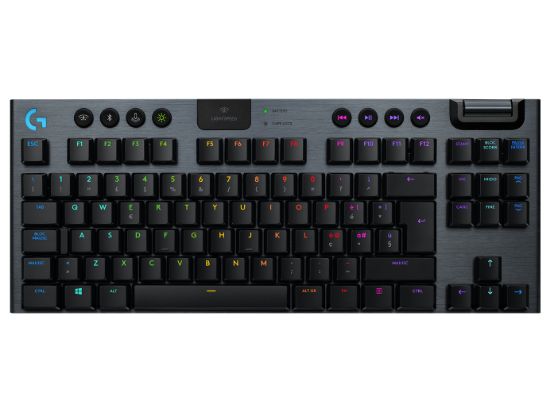 Image de Logitech G G G915 TKL - AZERTY Clavier - Charbon (920-010588)