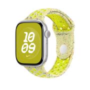 Image de APPLE Bracelet Sport Nike Volt Splash 46 mm - S/M - Jaune (MXU73ZM/A)