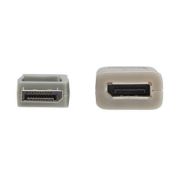 Image de Eaton DisplayPort Extension Cable with Active Repeater and Latching Connector (M/F), 4K 60 Hz, HDR, 4:4:4, HDCP 2.2, 20 ft. (6.1 m), TAA - Noir (P579-020-4K6)