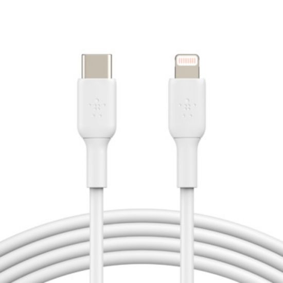 Image de Belkin câble Lightning 1 m Blanc (CAA003BT1MWH)