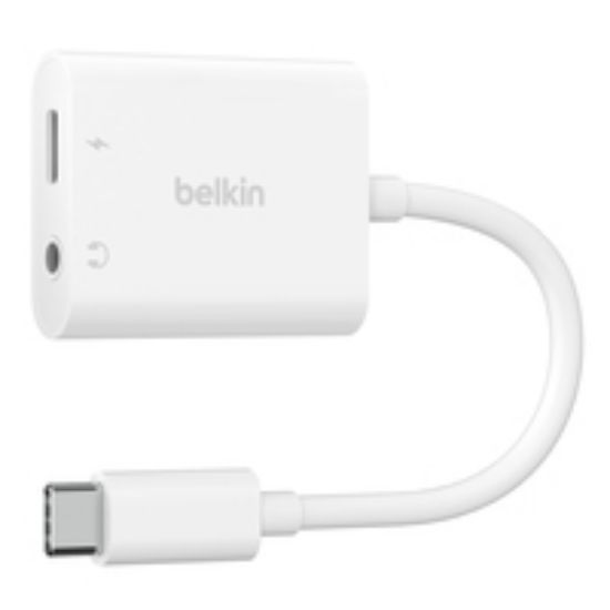 Image de Belkin hub & concentrateur USB Type-C Blanc (NPA004BTWH)