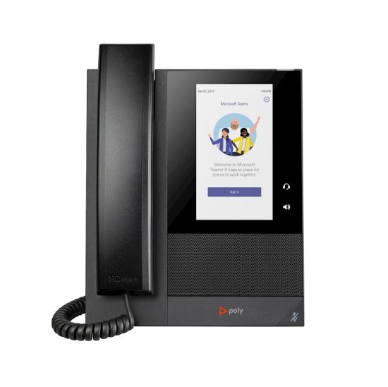 Image de HP Poly Téléphone multimédia professionnel Poly CCX 400 pour Microsoft Teams et compatible PoE (848Z8AA)