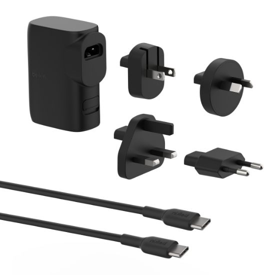 Image de Belkin 25 W, USB-C, USB-A, PD 3.0, PPS Chargeur - Noir (BPZ003BT1MBK-B6)