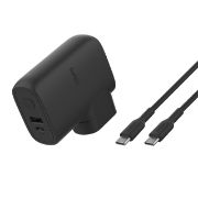 Image de Belkin 25 W, USB-C, USB-A, PD 3.0, PPS Chargeur - Noir (BPZ003BT1MBK-B6)