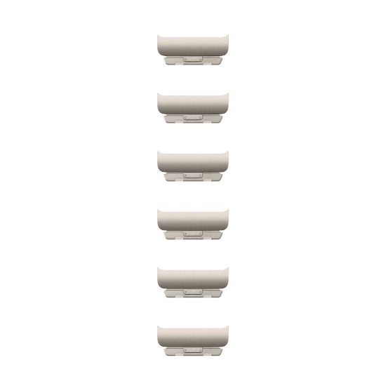 Image de APPLE Kit pour Bracelet à maillons naturel 46 mm - Titane (MXMG3ZM/A)