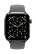 Image de Apple Bracelet Sport gris minéral 42 mm - S/M (MXLG3ZM/A)