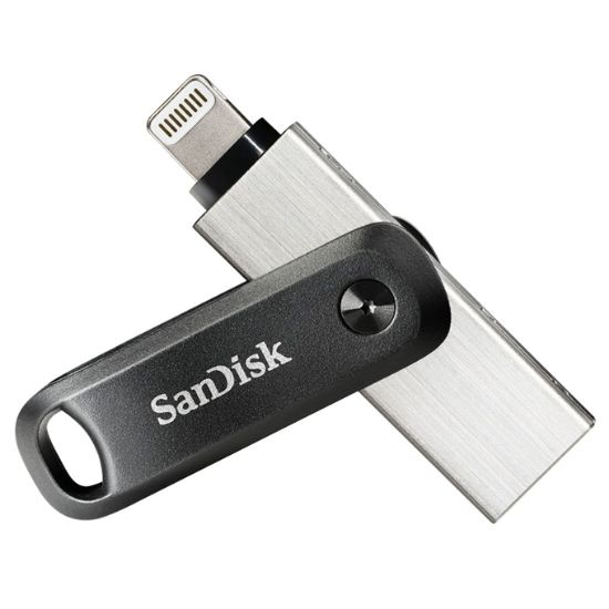 Image de SanDisk 00183589 Clé USB - Noir, argent (SDIX60N-256G-GN6NE)