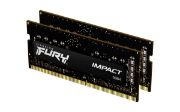 Image de Kingston Technology FURY 32GB 3200MT/s DDR4 CL20 SODIMM (Kit of 2) Impact Mémoire RAM (KF432S20IBK2/32)