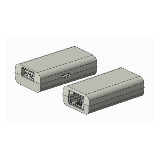 Image de HP E Aruba Networking AP-MOD-SERU Micro-USB TTL3.3V to RJ45 RS232 AP Console Adapter Module Câble de réseau (R6Q99A)