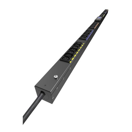 Image de Eaton Metered Input G4 Rack PDU, 11 kW, 39 U, 16 A, 24xC13, 18xC39, 3 m cord Distribution d'énergie - Noir (EVMIF316X)
