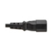 Image de Eaton 2m, C13 to C14, 10A, 250V, H05VV-F, PVC, Black Cordon d'alimentation - Noir (P004-02M-EU)