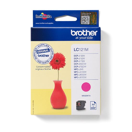 Image de Brother - Cartouche d'encre originale – Magenta (LC121M)