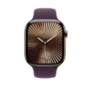 Image de Apple Bracelet Sport prune 46 mm - M/L - Couleur prune (MXLU3ZM/A)