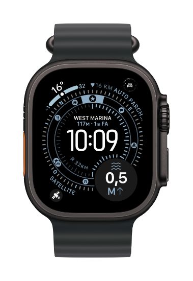 Image de APPLE Bracelet Océan marine 49 mm - Finition titane noir (MYPA3ZM/A)