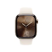 Image de Apple Bracelet Sport lumière stellaire 42 mm - M/L - Beige (MXLM3ZM/A)