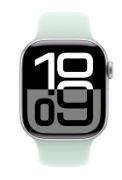Image de Apple Bracelet Sport aigue-marine 42 mm - S/M (MDT34ZM/A)
