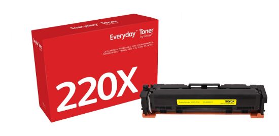 Image de Toner Everyday™ Jaune de Xerox compatible avec HP 220X (W2202X), Grande capacité (006R05210)