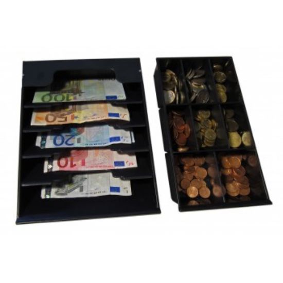 Image de apg Solutions tiroirs caisse Noir (VPK-15B-26-BX)