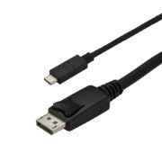 Image de StarTech.com Câble adaptateur USB-C vers DisplayPort 4K 60 Hz de 3 m - Noir (CDP2DPMM3MB)