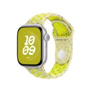 Image de Apple Bracelet Sport Nike Volt Splash 42 mm - S/M - Jaune (MXU53ZM/A)