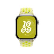 Image de Apple Bracelet Sport Nike Volt Splash 42 mm - S/M - Jaune (MXU53ZM/A)