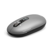 Image de Port Designs sans fil 2.4 GHz & Bluetooth rechargeable PURE MAC, gris Souris (910009)