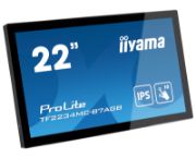 Image de iiyama ProLite écran plat de PC 54,6 cm (21.5") 1920 x 1080 pixels Full HD LED Écran tactile Multi-utilisateur Noir (TF2234MC-B7AGB)
