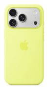 Image de Apple Coque en silicone avec MagSafe pour iPhone 17 Pro – Jaune fluo (MGFF4ZM/A)