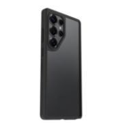Image de OtterBox React Series pour Samsung Galaxy S25 Ultra, transparente/noir - produits livrés sans emballage - Noir,Transparent (77-97594)