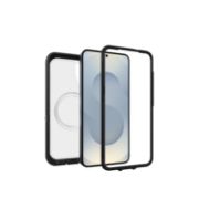 Image de OtterBox Defender XT with Magnets Series pour Samsung Galaxy S25, transparente/noir - Noir,Transparent (77-97580)