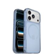 Image de OtterBox Symmetry Clear MagSafe Series pour Apple iPhone 17 Pro, Silver Glade - Bleu,Transparent (77-98849)