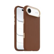 Image de OtterBox Symmetry Cactus Leather Series pour Apple iPhone Air, Desert Saddle - Marron (77-99033)