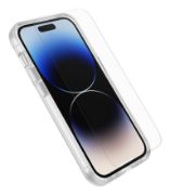 Image de OtterBox Pack de protection contre les chutes pour iPhone 14 Pro Max; Symmetry Clear, supporte 3 x plus de chutes que la norme militaire et protecteur écran en verre, 3x anti-r ... (78-80924)