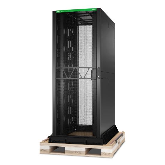 Image de APC Rack NetShelter SX Advanced, 42U, 750 mm, 1 295 mm, avec kit antichoc, noir (AR9550SPB2)